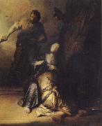 REMBRANDT Harmenszoon van Rijn Samson Betrayed by Delilah china oil painting artist